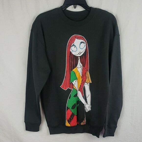 The Nightmare Before Christmas Sally Women's Small Black Sweatshirt - Picture 1 of 5